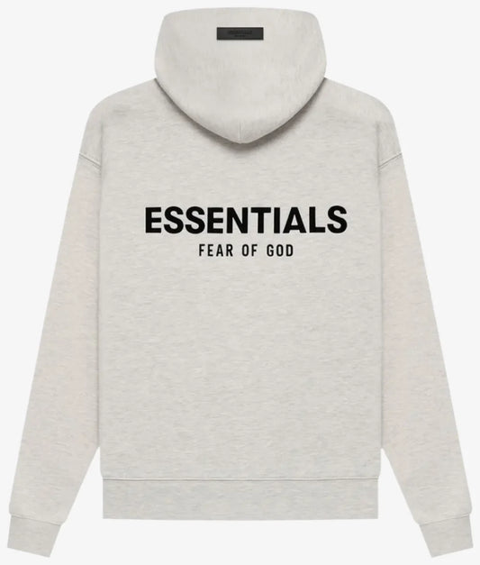 Fear of God Essentials Light Oatmeal Hoodie (SS22)