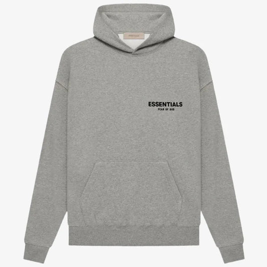 Fear of God Essentials Dark Oatmeal Hoodie (SS22)