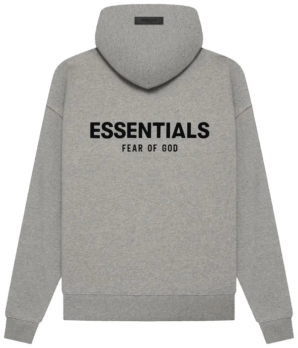 Fear of God Essentials Dark Oatmeal Hoodie (SS22)