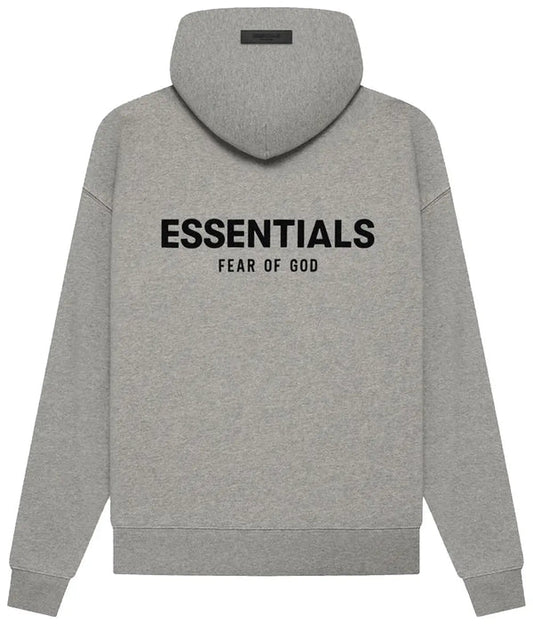 Fear of God Essentials Dark Oatmeal Hoodie (SS22)