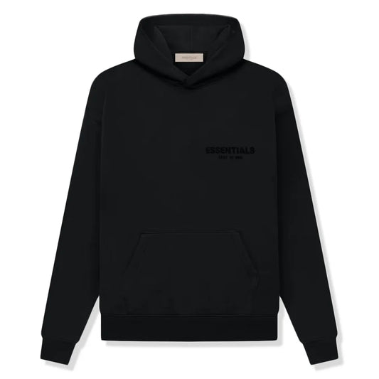Fear Of God Essentials Black Hoodie (SS22)